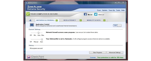 ZoneAlarm Extreme Security 